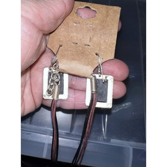 Anju Handcrafted Earring & Necklace Set Reach for the Stars Dangle & Pendant NWT - Picture 6 of 6